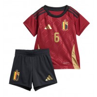 Dětský Fotbalový dres Belgie Axel Witsel #6 ME 2024 Domácí Krátký Rukáv (+ trenýrky)